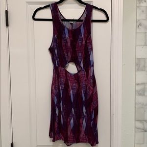 SomeDays Lovin Purple Cut Out Dress